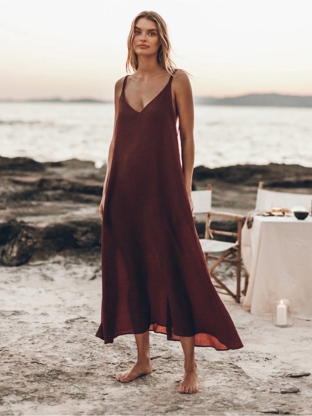NWT Mikuta The Russet Maxi Dress